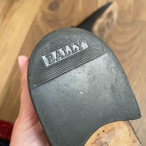 Vintage 80s Bally Men’s Black Horsebit Leather Loafers Impeccably Maintained 8.5 - Picture 9 of 12